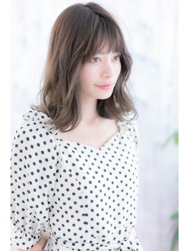 ヘアアンドビューティー ミック(Hair & Beauty miq) ふわっとAラインで小顔見せ＊大人くびれセミディ