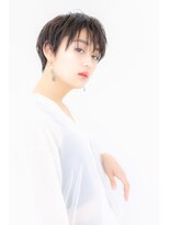 カバーヘア イヴ 戸頭店(COVER HAIR EVE) 黒髪マニッシュショートで小顔洗練大人女子Z戸頭20代30代40代!