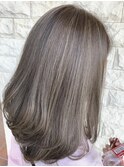 極細ハイライトxアッシュベージュ【ブランシェ神領店 林】