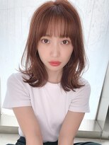 くびレイヤー（耳かけ毛先パーマイメチェン）