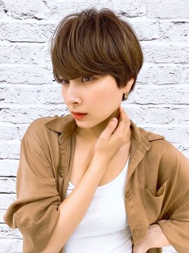 オーロ 西宮店(ORO) 毛先パーマのマニッシュショート