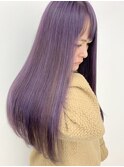 パープルカラー×髪質改善×四日市