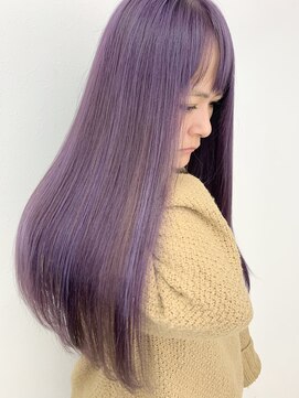 レド(LeDo) パープルカラー×髪質改善×四日市