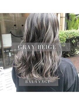 ナナシ(nanac) コントラストバレイヤージュ