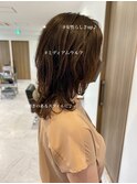 色っぽミディアムウルフ