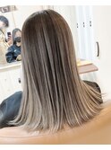 大阪から香川へ!バレイヤージュカラー
