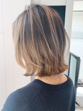 アイティーバイアルバム 下北沢店(IT by ALBUM) くすみベージュ秋色オリーブカラー_ba395422