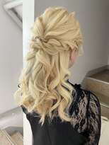 リルア 博多(LIRUA)&nbsp;ハーフアップ 結婚式