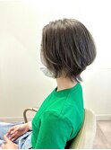 【レイヤーボブ×グレージュ】高橋圭