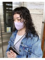 ゴーズゴー 吉祥寺(e)店(go s go)&nbsp;ロングウルフ/ウルフパーマ/ぱっつん前髪