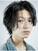 ナチュラルニュアンスセンターパートカット