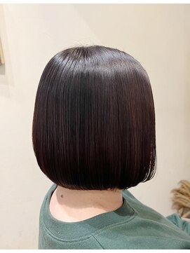 コトノハ 大宮店(cotonoHa) ショートボブ×縮毛矯正×髪質改善トリートメント