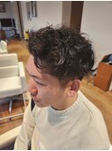 大人パーマ