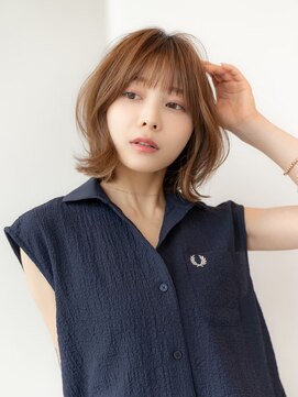 イオ 本厚木(io) くびれ外ハネボブ似合わせカットくびれフルバング