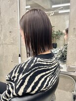 ノエ(noe) 切りっぱなしボブ×透明感カラーR-17