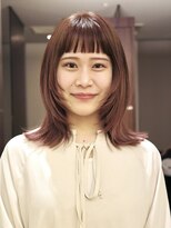 ビュートリアム265(BEAUTRIUM 265)&nbsp;ミディアムレイヤー/レイヤーカット/銀座/顔周りウルフセミディ