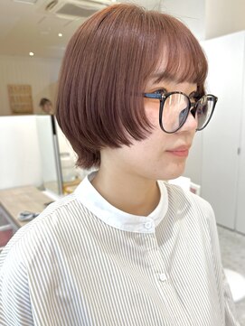 ニューヨーク ニューヨーク 河原町オーパ店(NYNY) ＊前上がりボブ ショートボブ 姫カットボブ レイヤーボブ