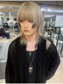 中性ウルフメンズウルフカットマッシュウルフショートウルフ