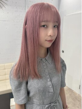 シー ヘアデザイン(see hair design) cotton ピンク