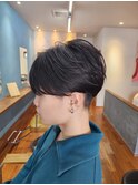マッシュ/20代/ツーブロック/モテヘア