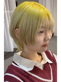 ハイトーン/ウルフカット