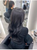 黒染めじゃない!透明感のあるオリーブブラック★20代30代40代
