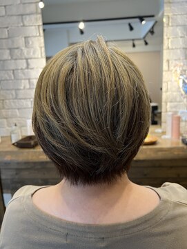 ノア(noah) ミルキーショートボブ