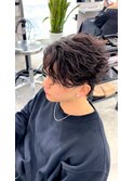 【Ryo】癖毛にフェザーパーマ