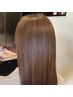 【当店最高の髪質改善】 カット＋ネオメテオストレートLV1＋活泡泉