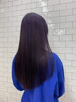 ループウエスト(LOOP WEST)&nbsp;色落ち可愛いバイオレットカラー　0804