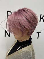 ハルキミナト ジャパン ヨコハマ(HARUKI MINATO japan YOKOHAMA)&nbsp;大人女性に似合うピンクショート