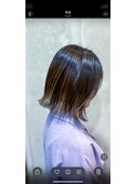 切りっぱなしボブ
