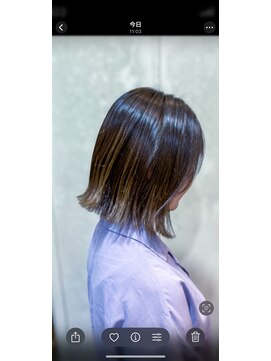 オズギュルヘア(Ozgur hair) 切りっぱなしボブ