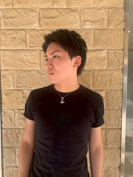 アース 高円寺店(HAIR & MAKE EARTH) メンズアップバングショート〔@earth_kouhei 〕