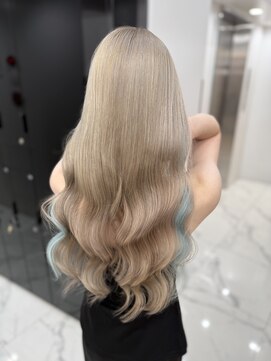 ラピス 渋谷本店(Lapis) ミルクティーベージュ、ミルクティーブロンド、インナーカラー