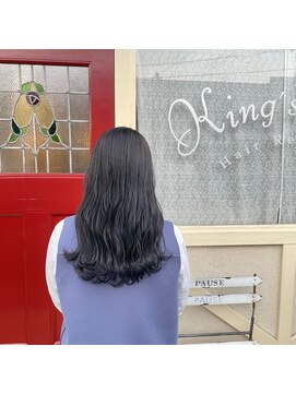 ブルーブラックロングヘア11.27黒髪