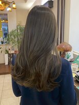 ナナナパレナ 梅田店(nanana parena) ほんのりくすみグレージュ透明感/冬の美髪・髪質改善ミネラル