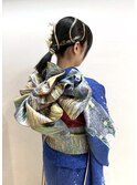 成人式　タイトローポニー