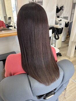 ビオロジック(Biologique)の写真/【徳島新浜】髪質改善女性特化サロン☆こだわりのオーガニックカラーでしみにくくキレイに染められる！