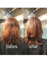 アミエ 大和店(ami e)&nbsp;ヘアエステコース+カラー+カット・髪質改善・縮毛矯正・白髪染め