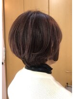 ドゥ スタイル 三国ヶ丘店(Duex Style)&nbsp;白髪ぼかしカラー×新色ラベンダー＋お手入れを簡単に、部分矯正