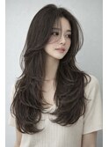 10代20代30代40代韓国風ロングレイヤー