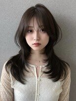 シーク 天神(SEEK)&nbsp;レイヤーカット/ハッシュカット/韓国ヘア/前髪顔まわりカット