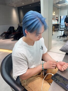 ロンドミラー 博多店(Lond Mirror) 夏だぁ!水色カラー