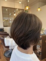 ヘアケアサロンジェー(J)&nbsp;ショートボブ/グレースジカラー