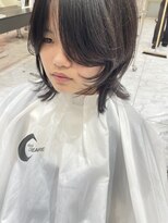マニクレアーレ 北千住店(mani CREARE)&nbsp;黒髪ハッシュカット
