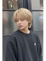 ユニオンデュオ 栄(Union Duo)&nbsp;韓国系メンズハイトーン金髪ショートウルフ