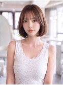 内巻きボブ＊レイヤーカット＊前髪カット【ハバナ渋谷】