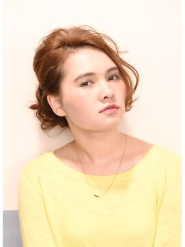 スタジオ 渋谷 原宿(Stujio) 大人ルーズなツイストカールアレンジ