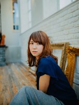 美容室クローバー 新小岩店(clover)&nbsp;ランダムカール☆ふんわりセミディ【新小岩】